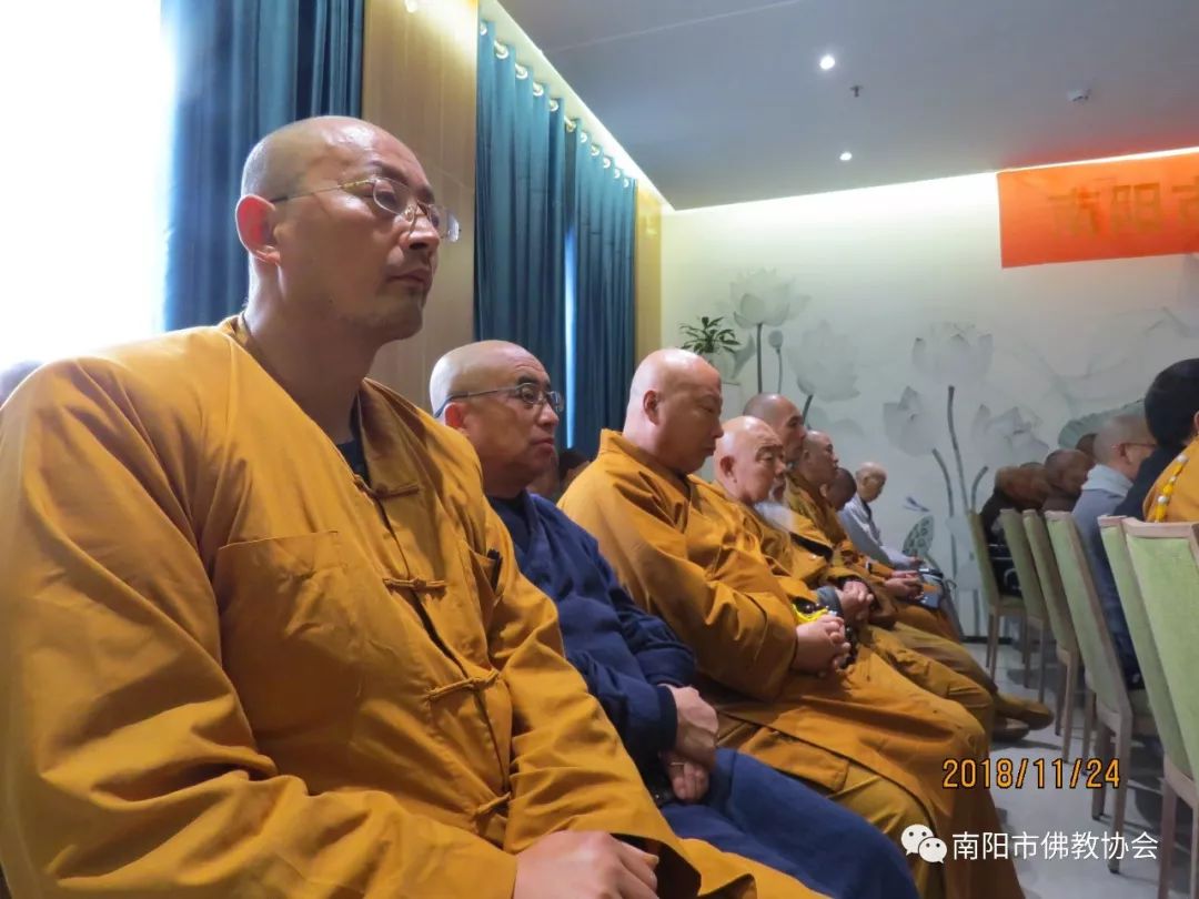 印如法师、心光法师在南阳市佛协规章制度教风教义培训班授课|寺院动态-重阳寺