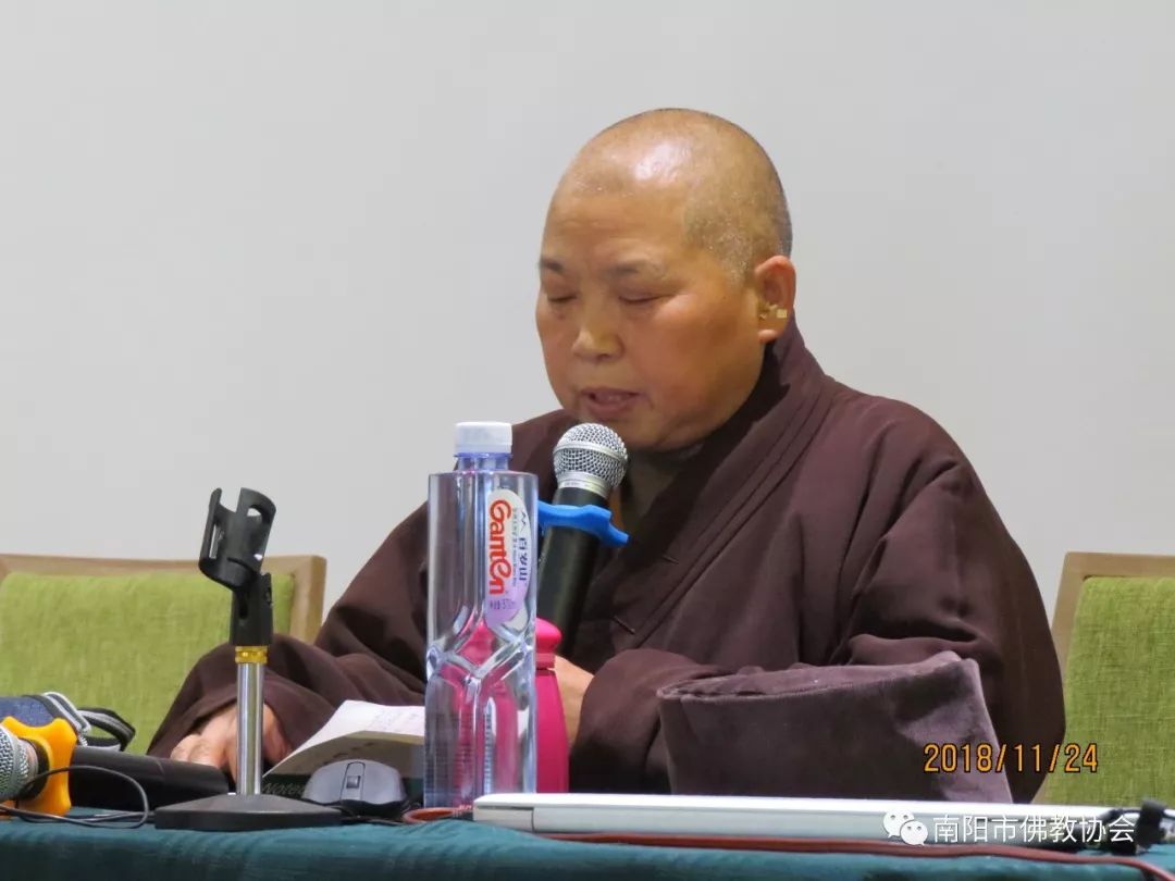印如法师、心光法师在南阳市佛协规章制度教风教义培训班授课|寺院动态-重阳寺
