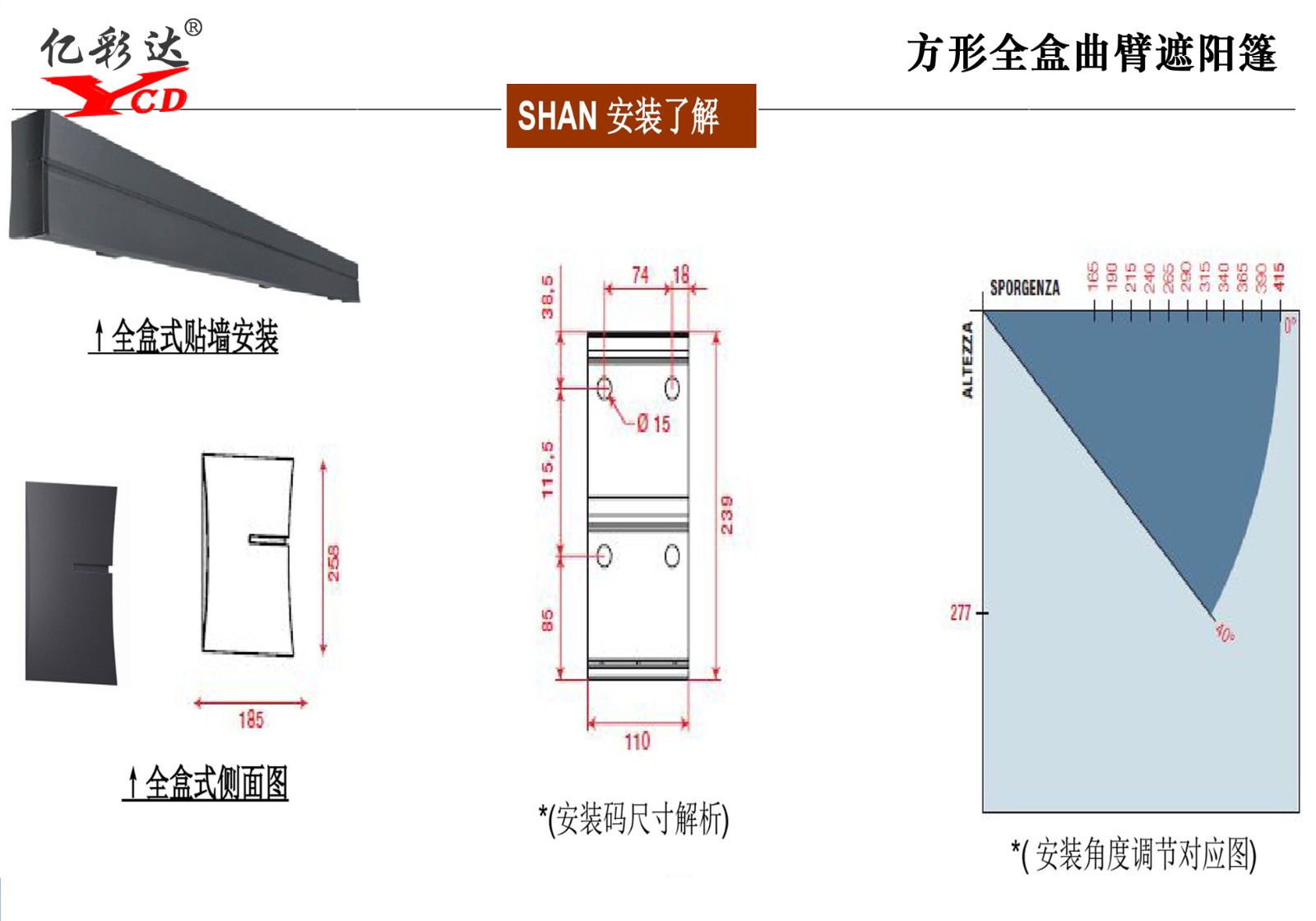 YCD-SHAN方形全盒曲臂遮阳篷|遮阳系列-山东亿彩达遮阳节能科技有限公司 YCD-SHAN方形全盒曲臂遮阳篷|遮阳系列-山东亿彩达遮阳节能科技有限公司