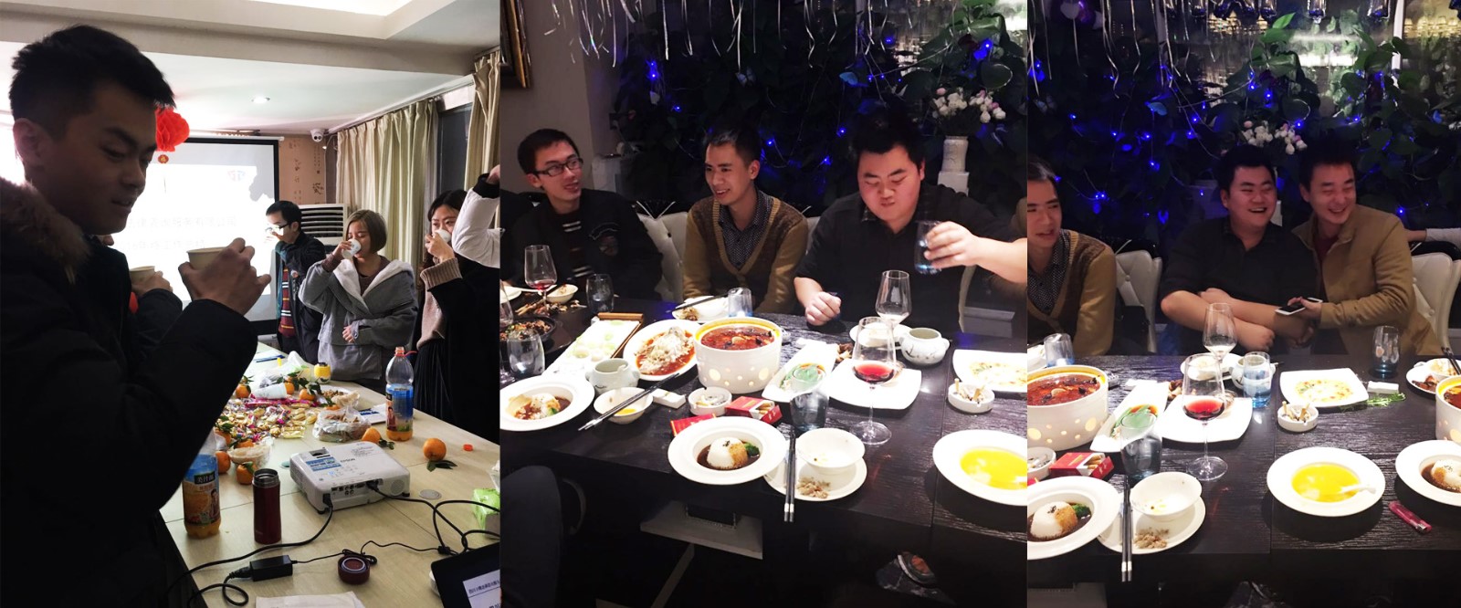 2016年1月年会聚餐|公司动态-四川齐博法律咨询服务有限公司