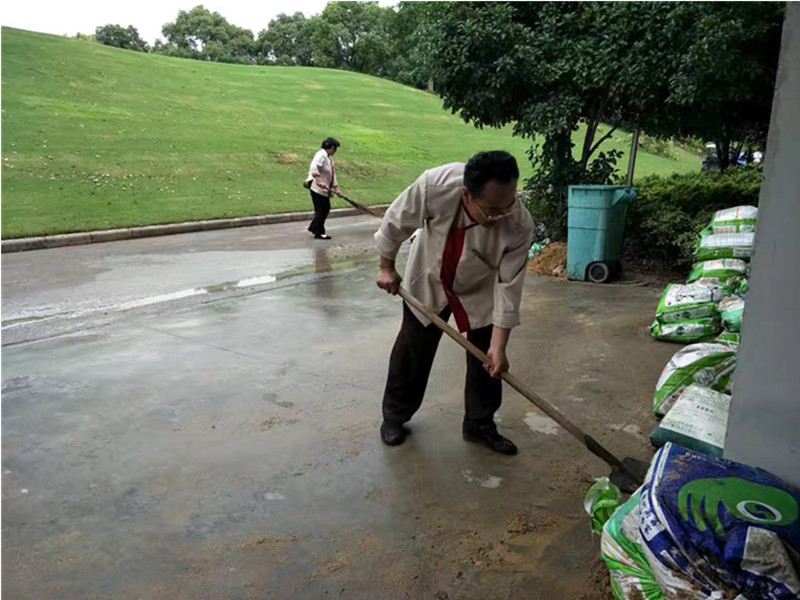 洪水后清洁