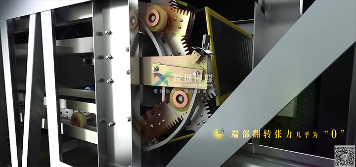 三菱电梯机械动画