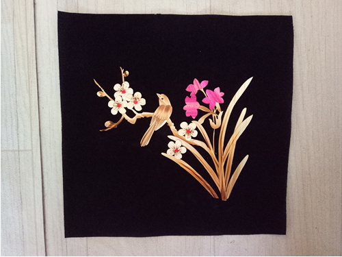 树脂画框麦秆画