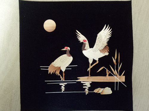 树脂画框麦秆画