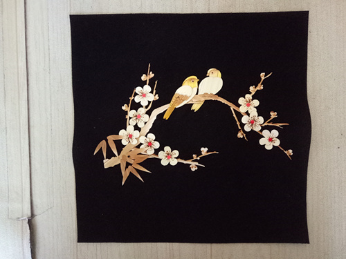 树脂画框麦秆画