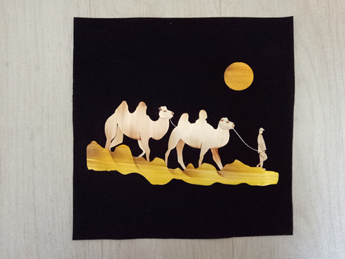 树脂画框麦秆画