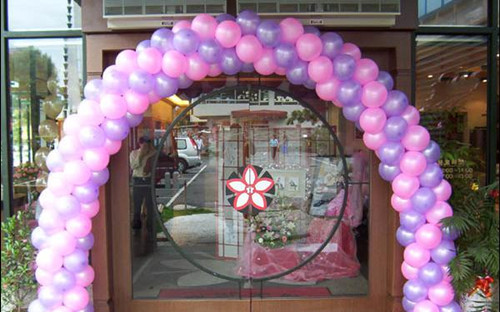 济南哪里有做气球装饰的,气球拱门制作,气球装饰创意
