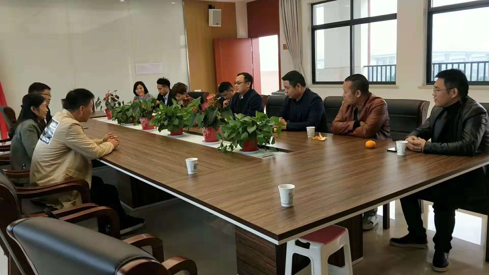 余杭湖南商会2018年第十一次会员互访活动