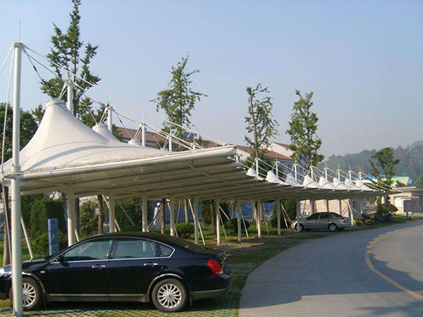 重庆车棚膜结构