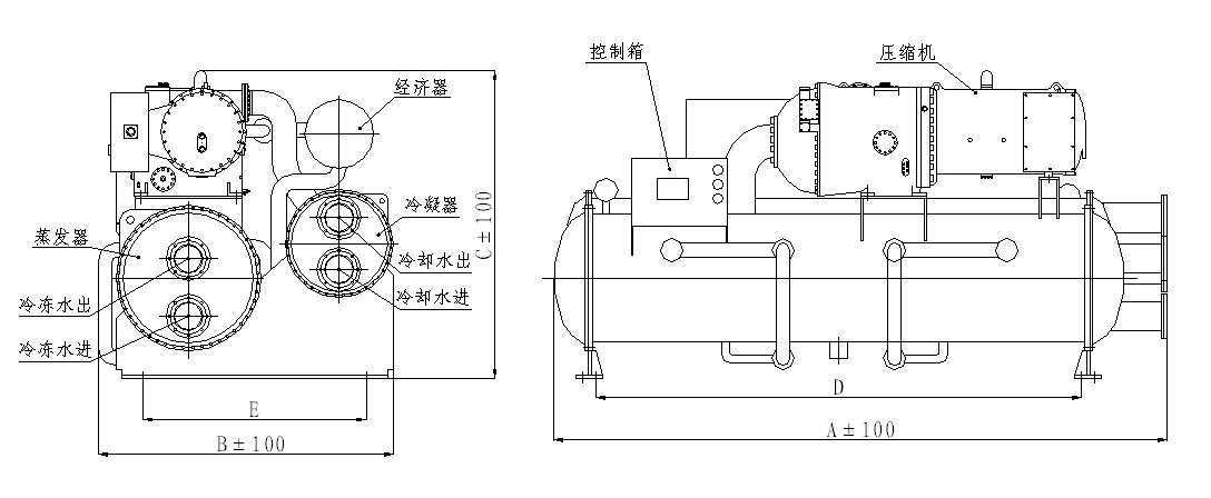 離心式水冷冷水(熱泵)機組