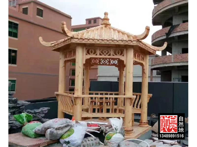 六角亭子