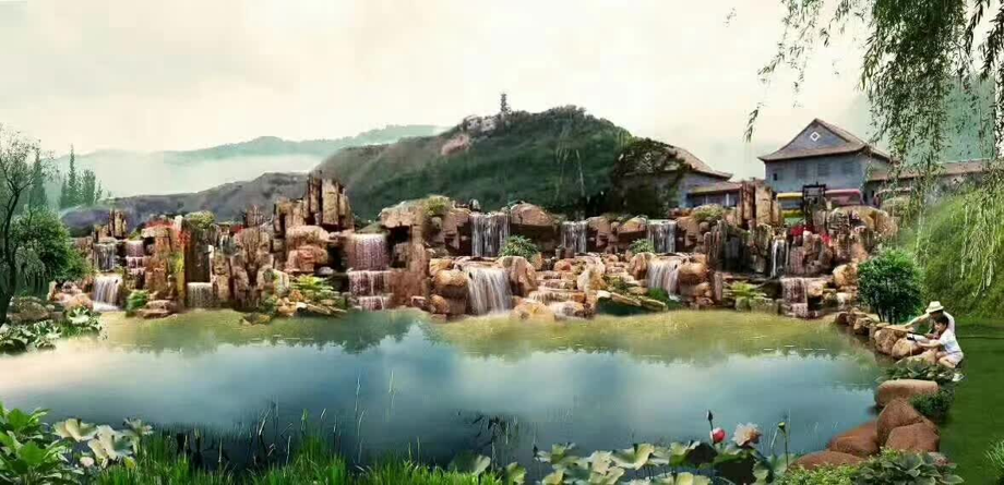 原石假山