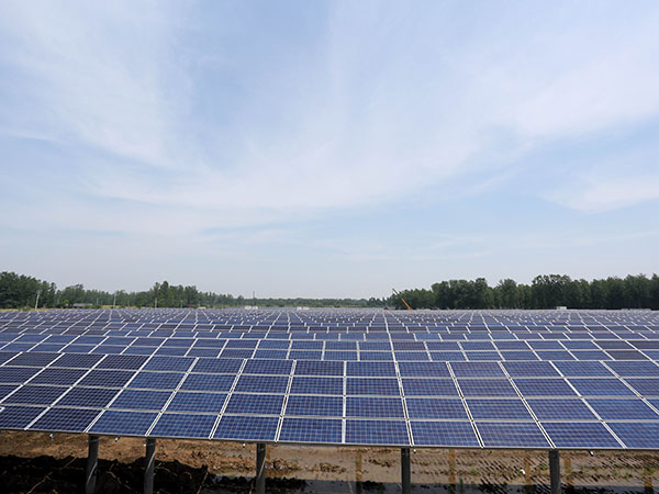 甘肃3MW地面光伏电站
