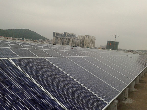 商场1.5MW工商业光伏电站