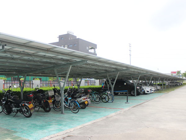 停车棚50KW光伏电站