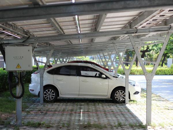 停车棚50KW光伏电站
