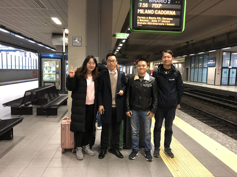 中国团队参访意大利