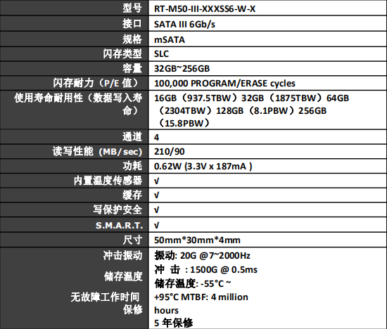 mSATA SSD