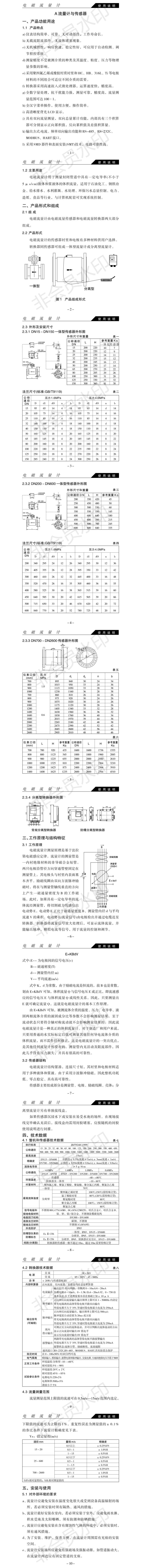 渦街流量計