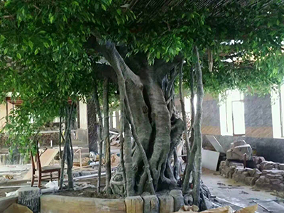 蘭州假樹雕塑