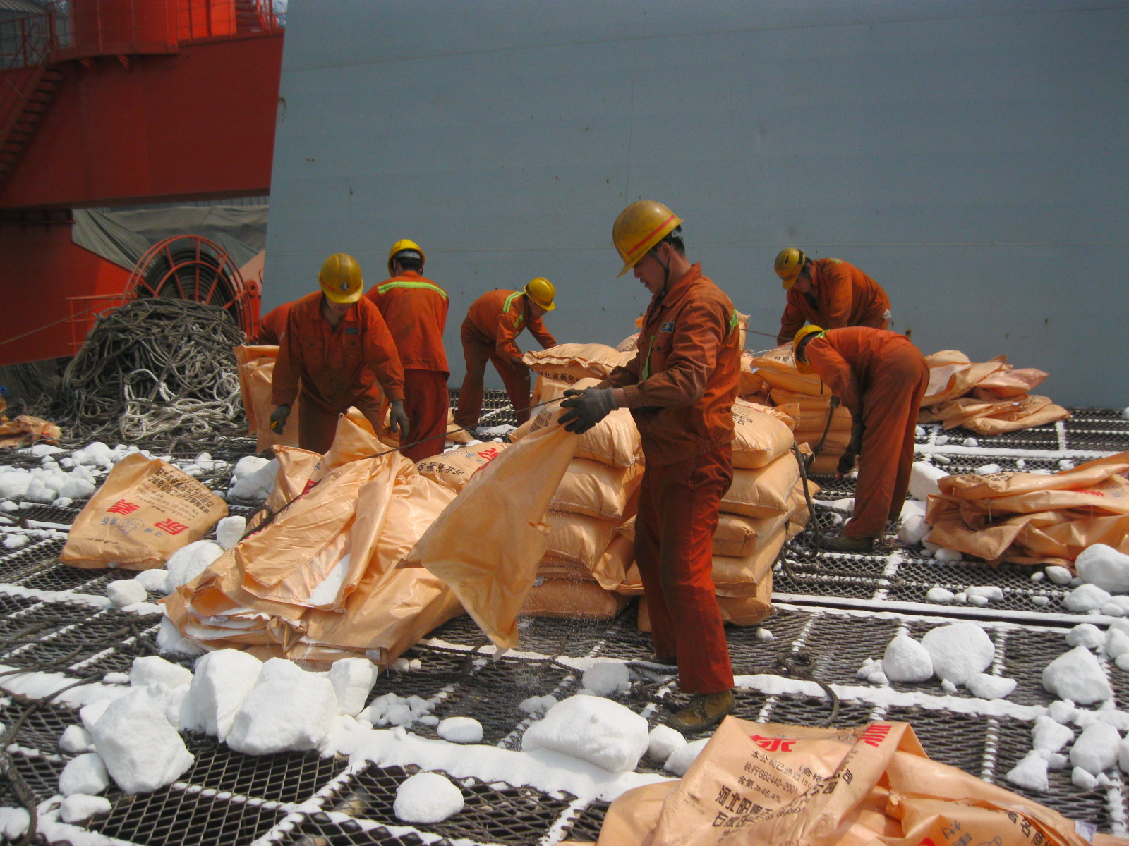 Cargo loadingdischarging survey,