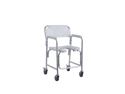 Shower chair with wheels