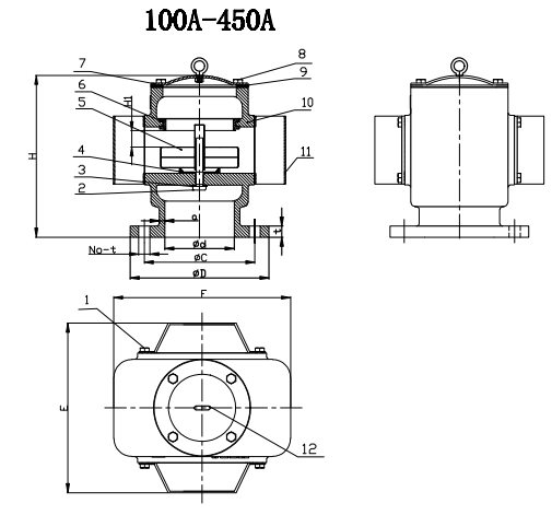 JIS-KS91A-121 Marine Cast Iron/Ductile Iron Air Vent Head/Air Pipe Head 5K