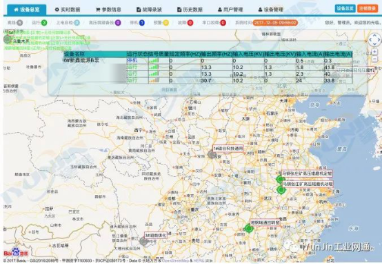 大型重工机械远程监控系统