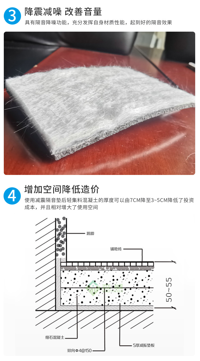 交聯聚乙稀隔音減震墊