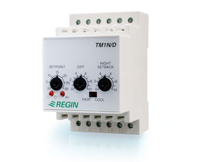 TM1N/D用于DIN轨道安装的温控器