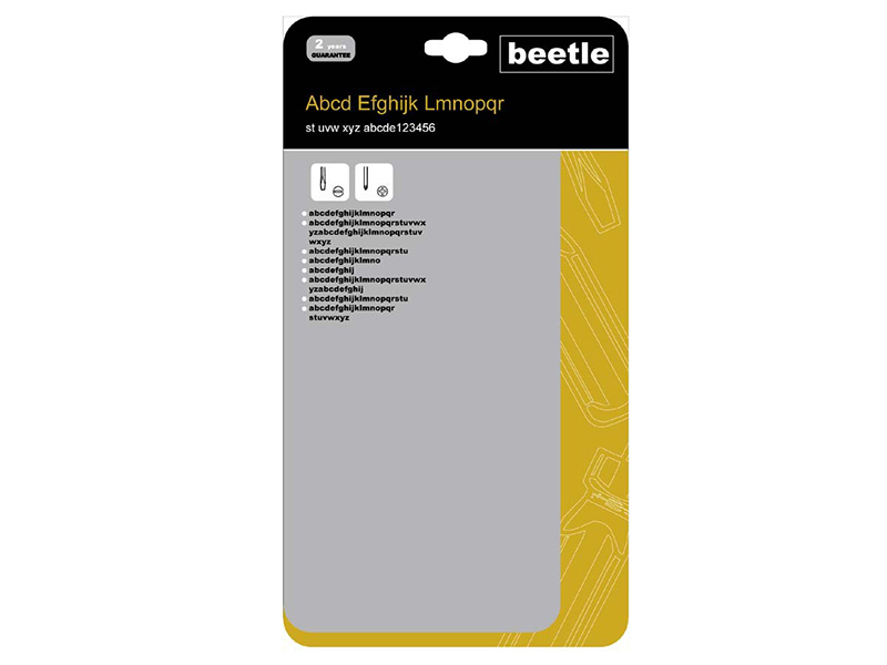 blister cards