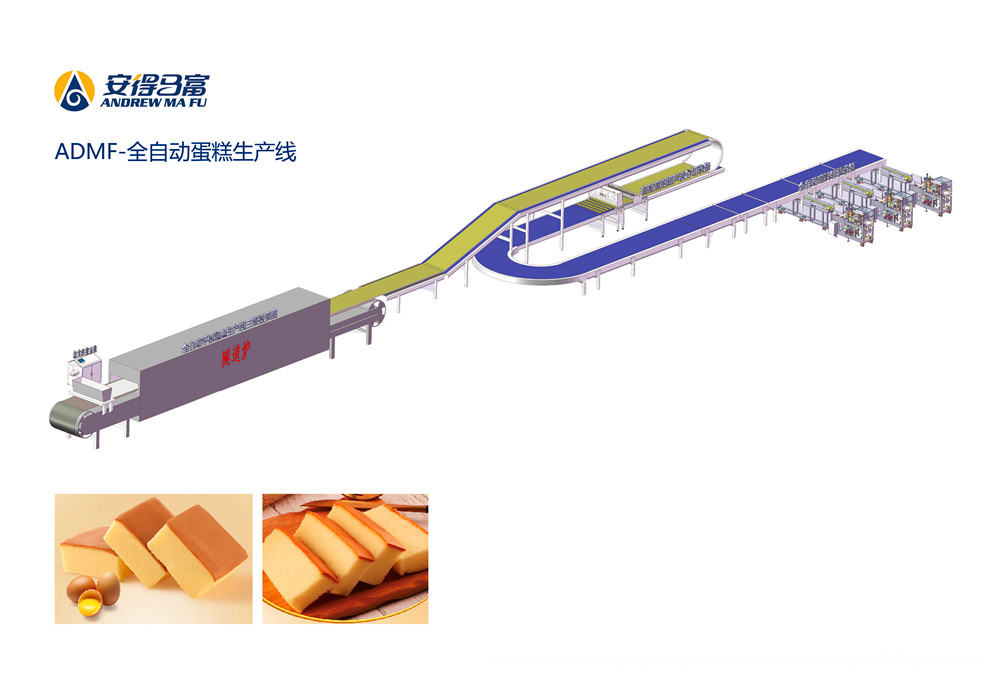 China Automatic cake production