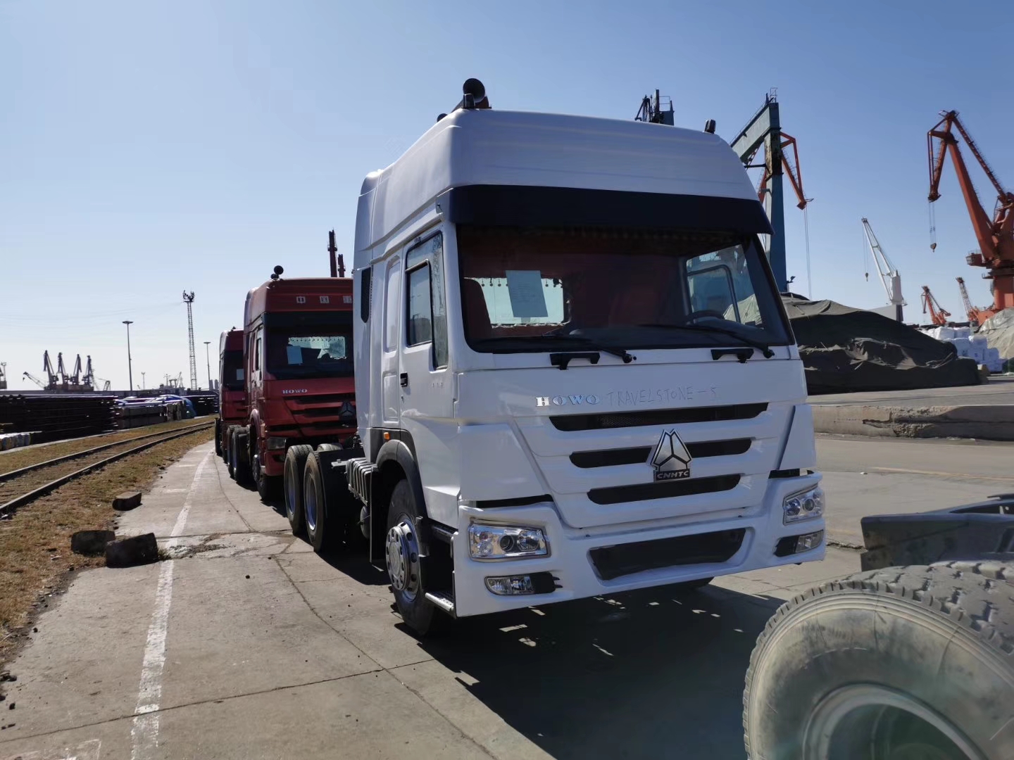 Second hand tractor export