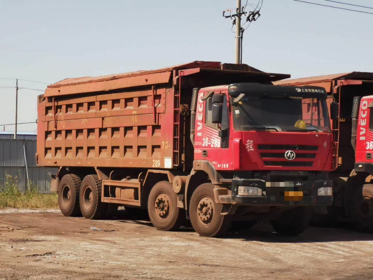 Used dump truck export