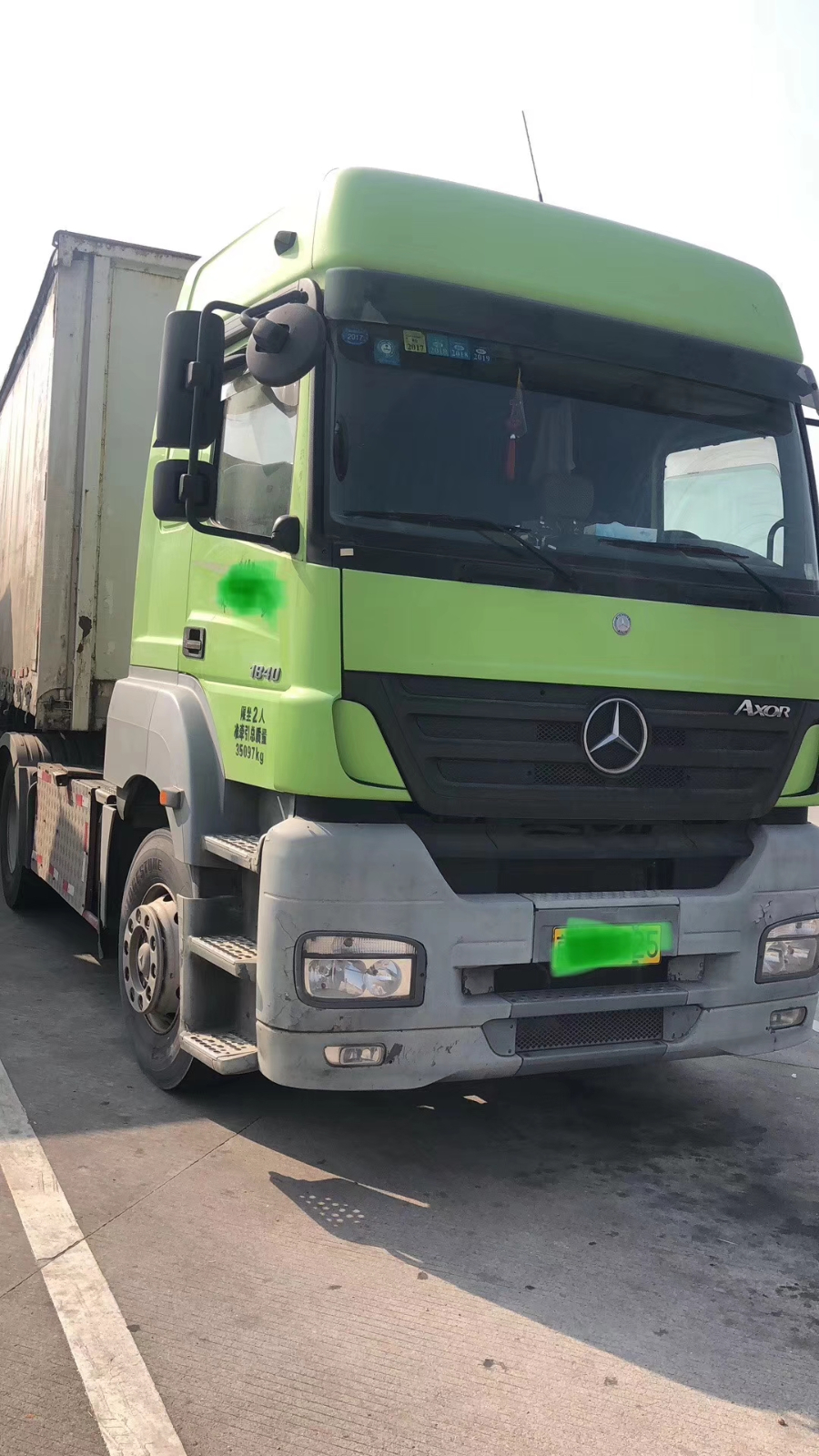 Used dump truck export