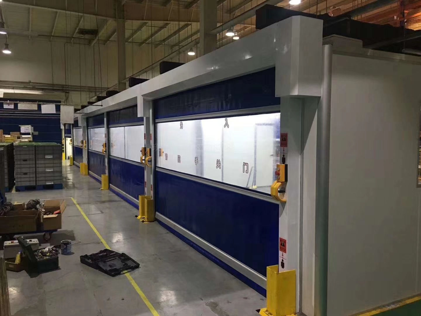 柔性快速卷簾門