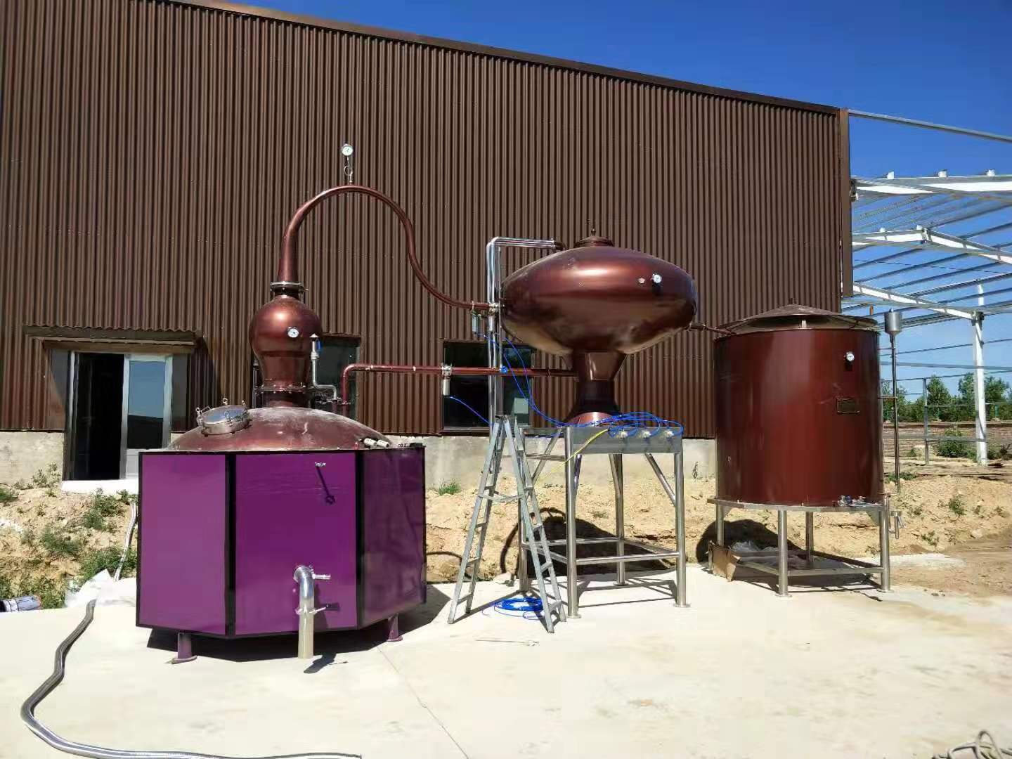 夏朗德壺式蒸餾設備