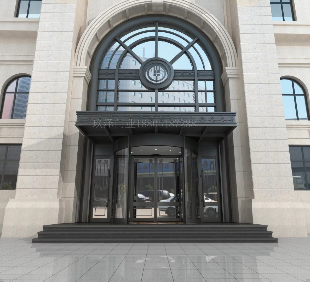 兩翼旋轉(zhuǎn)門