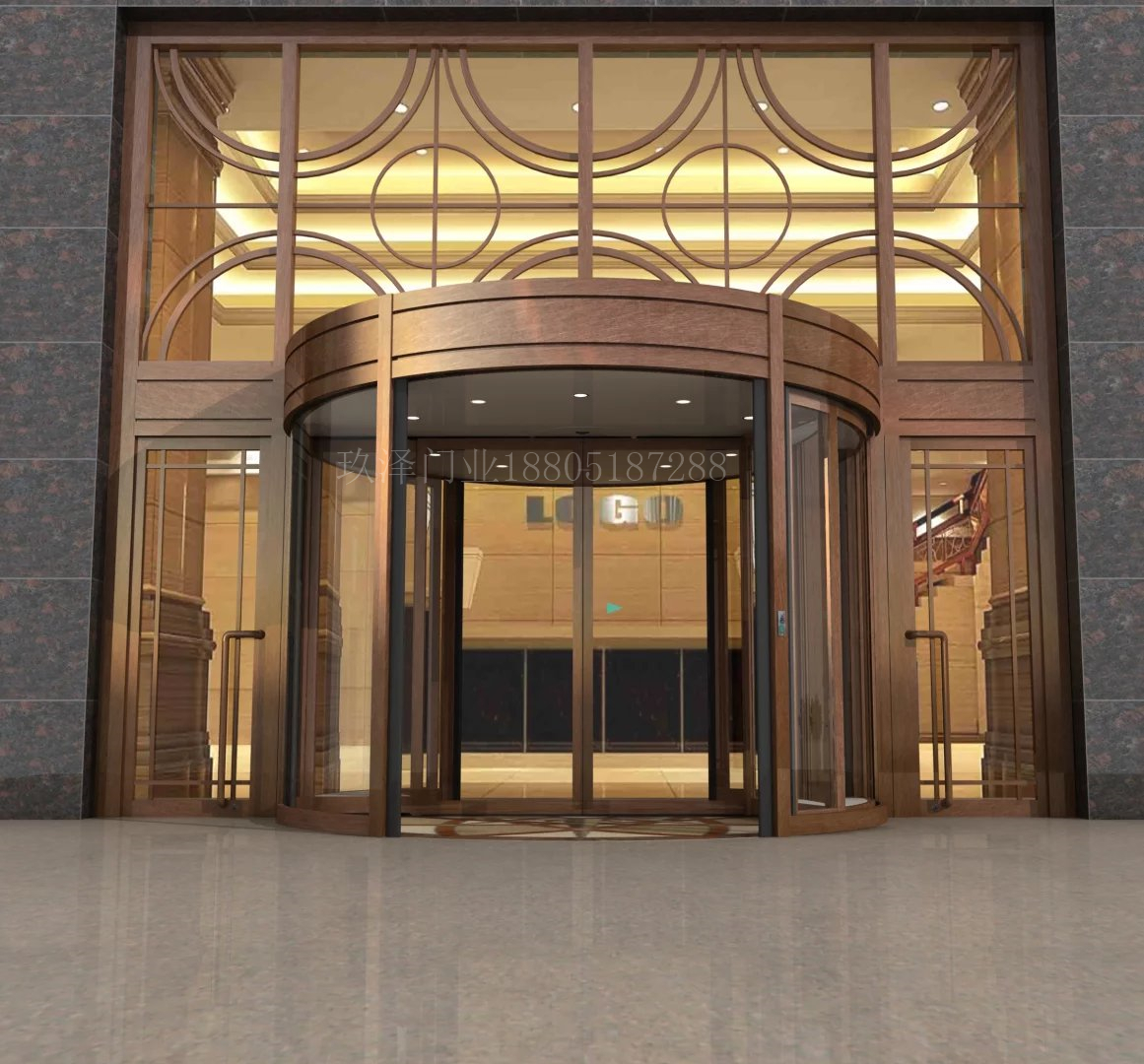 兩翼旋轉(zhuǎn)門