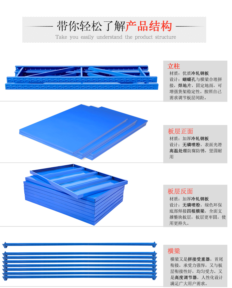 仓库货架结构 仓库货架