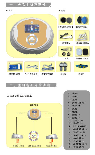 德信堂激光脉冲综合治疗仪