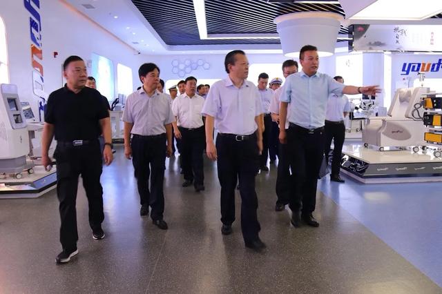 河南省副省长刘伟调研优德科技园