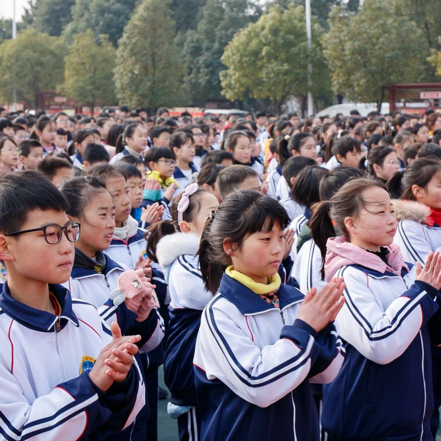 2019年厚德学校冬季师生运动会