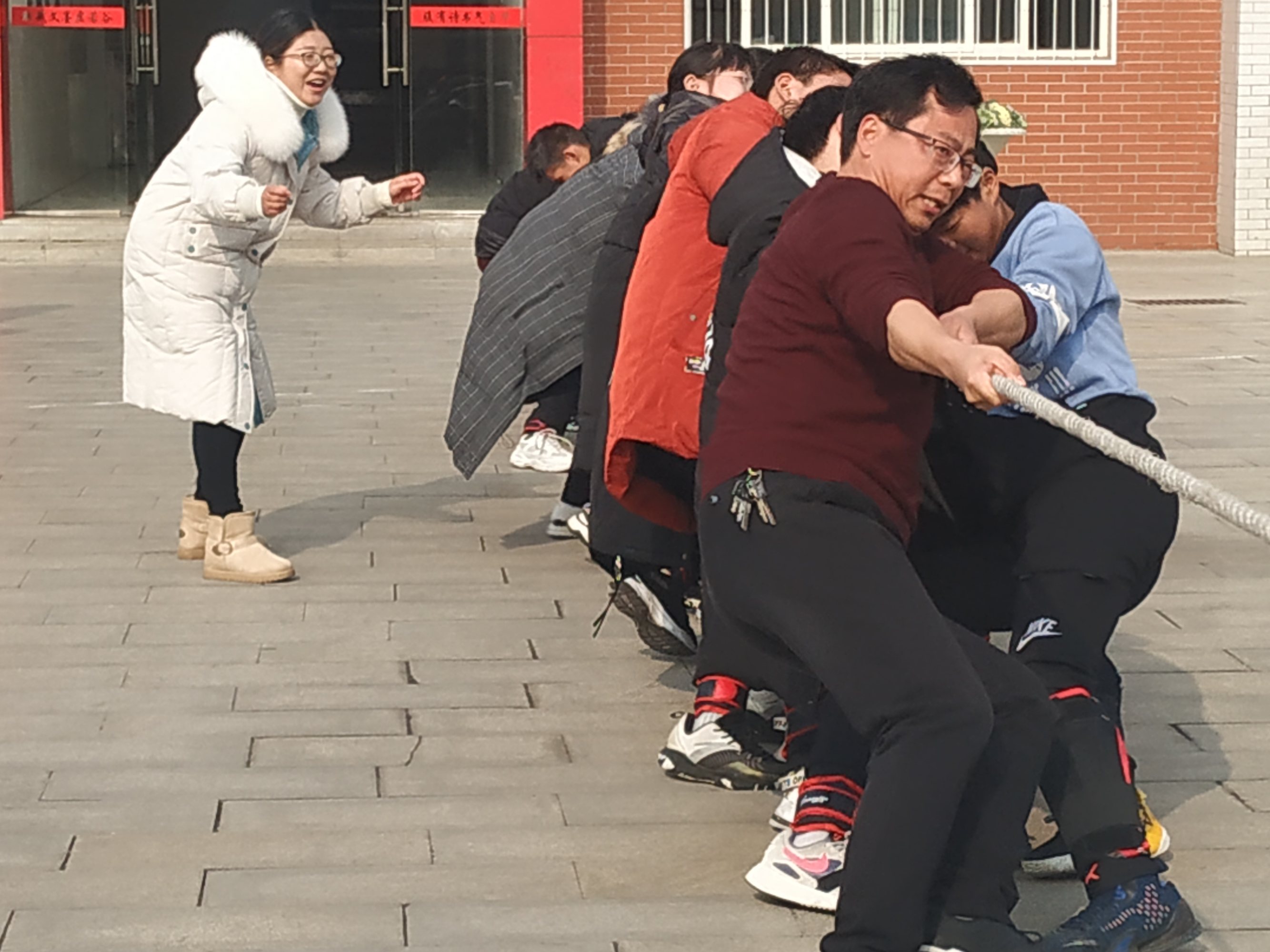 2019年厚德学校冬季师生运动会