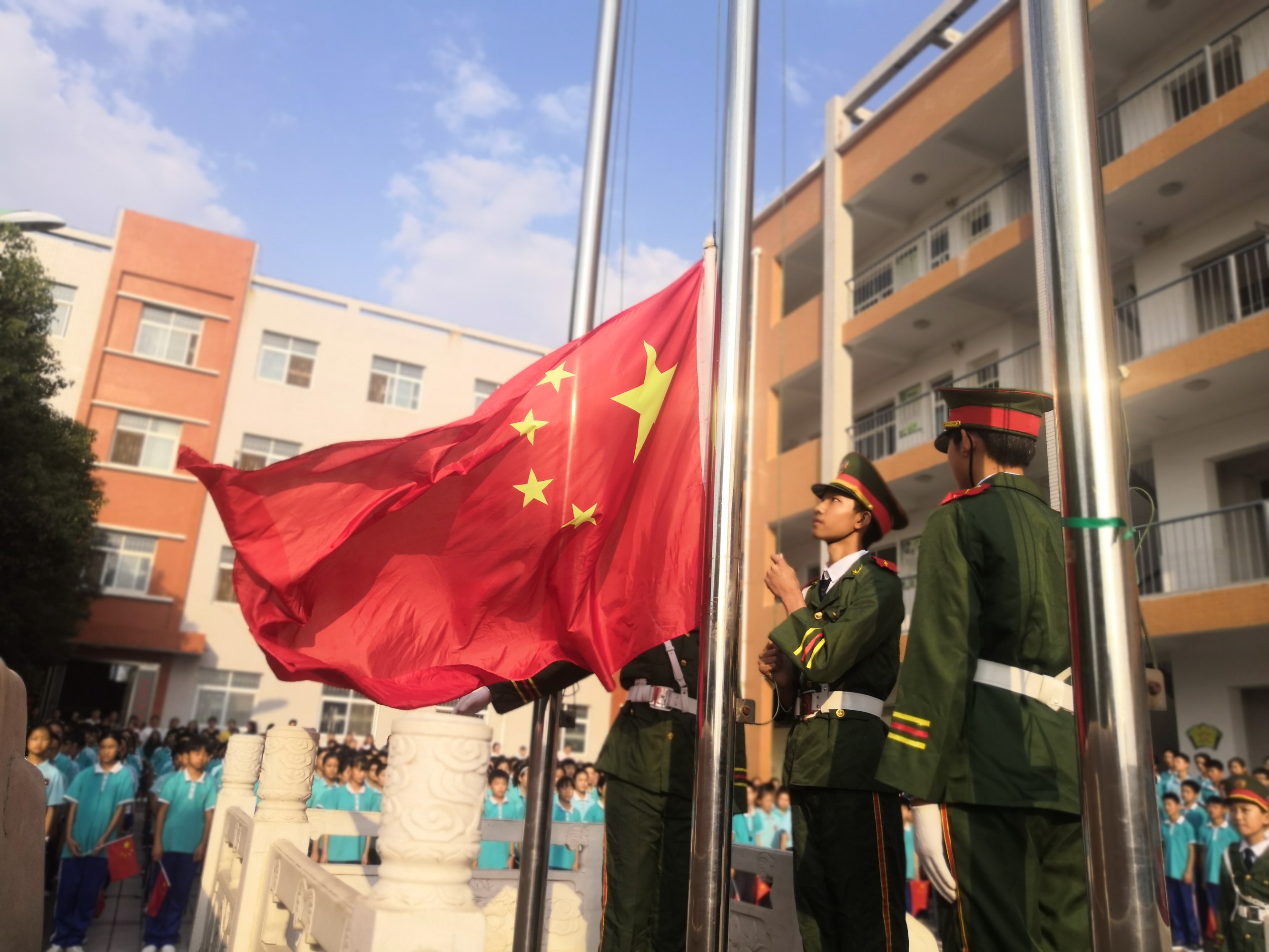 我爱我的祖国——方城县厚德学校校庆******主题活动