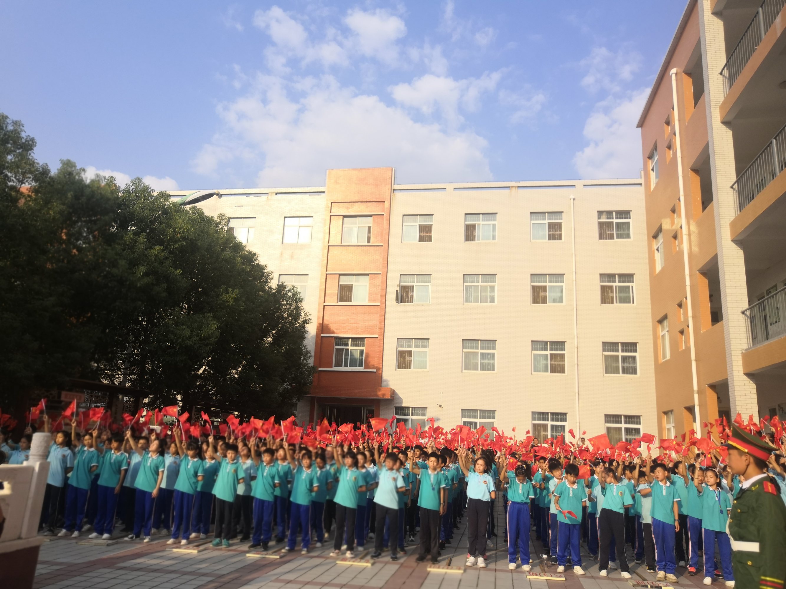 我爱我的祖国——方城县厚德学校校庆******主题活动