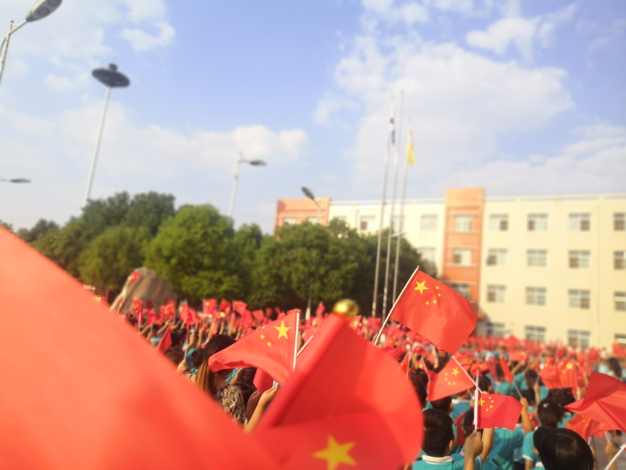 我爱我的祖国——方城县厚德学校校庆******主题活动
