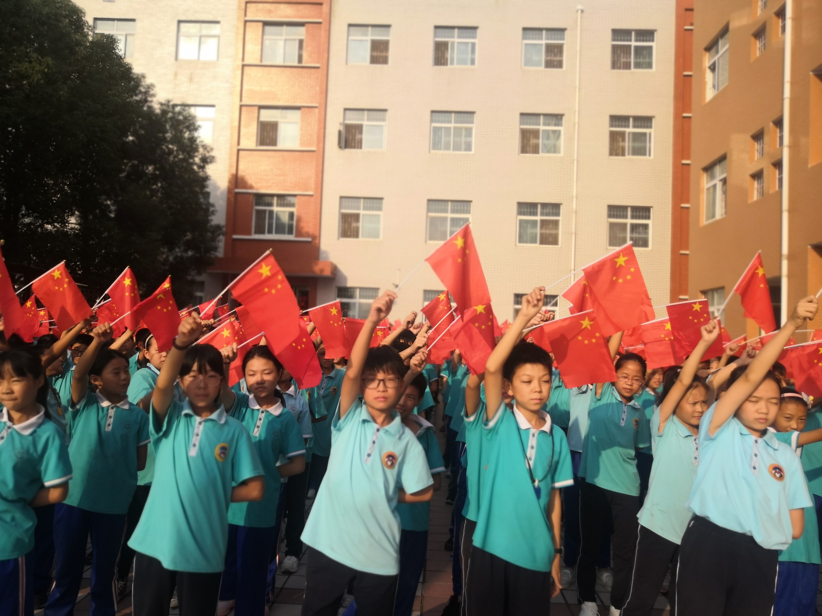 我爱我的祖国——方城县厚德学校校庆******主题活动