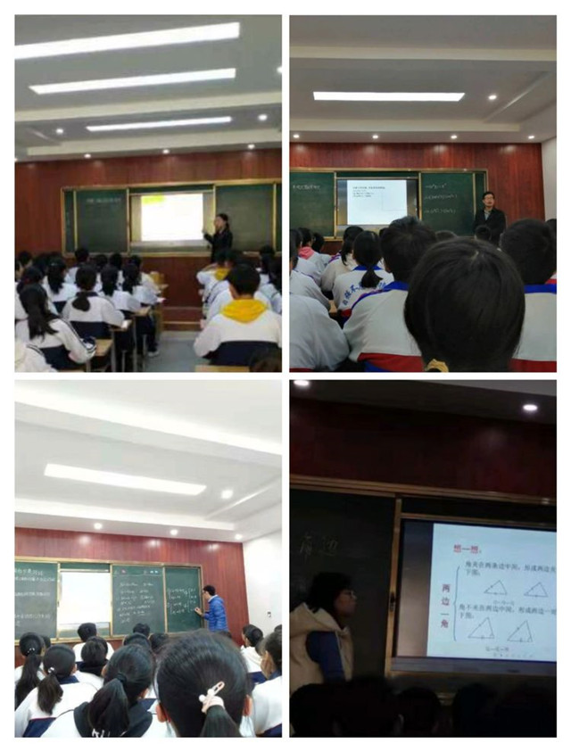 赛课展风采，点评助成长--2019秋期厚德学校初中数学组赛课纪要