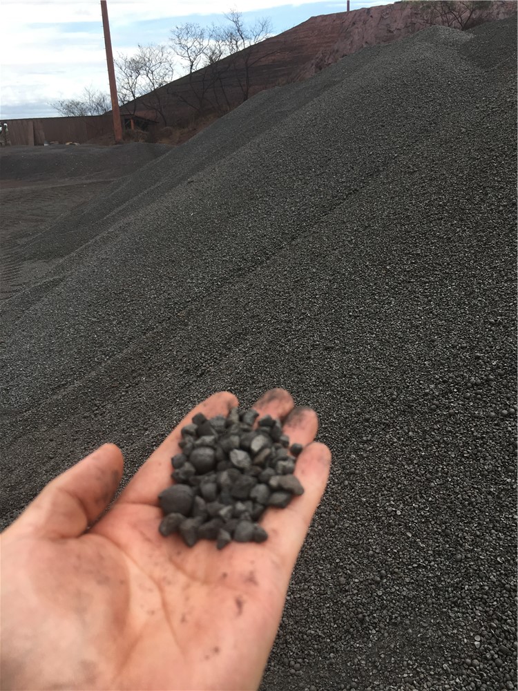 iron ore pellets scrap